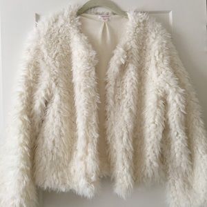 Xhilaration Faux Fur Mini Jacket